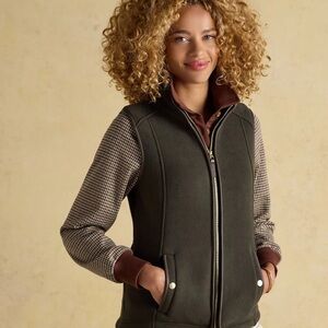 Joules Ladies Heritage Green Gilet - New With Tag
